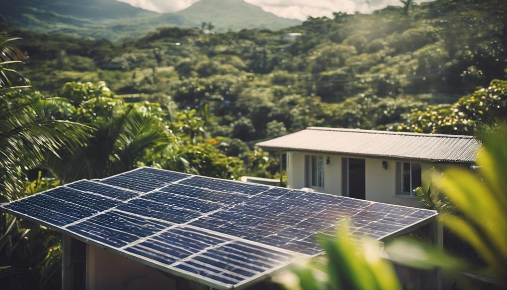 autoconsommation solaire en martinique