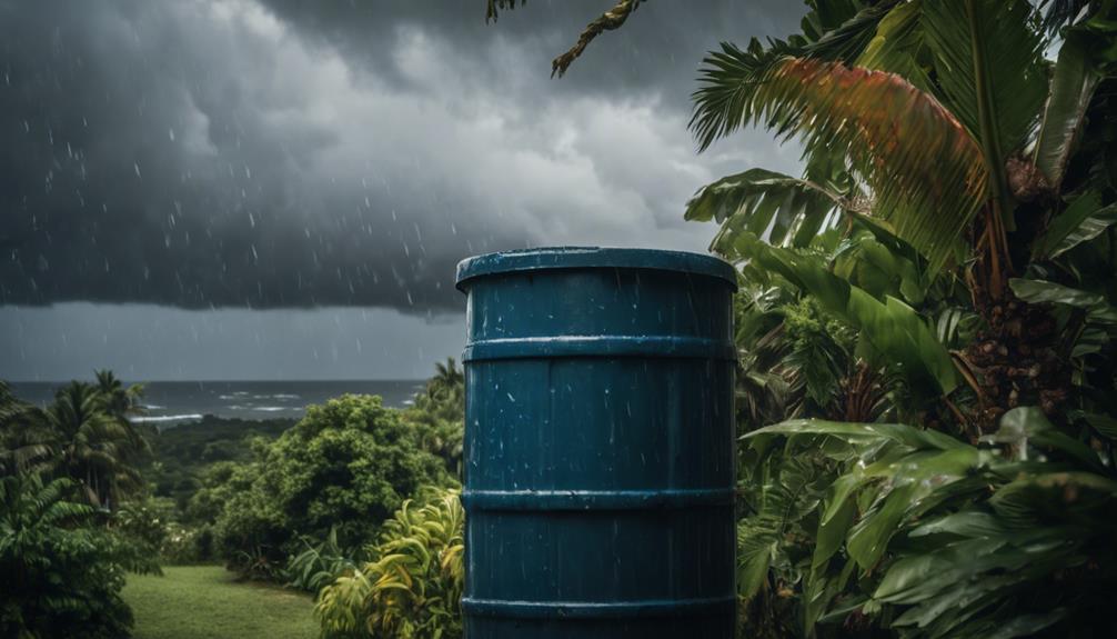 climat tropical en martinique