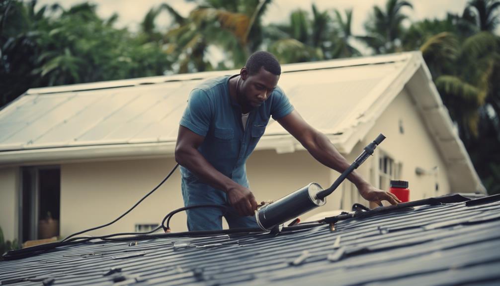 Installation d'un chauffe-eau solaire par un professionnel en Martinique