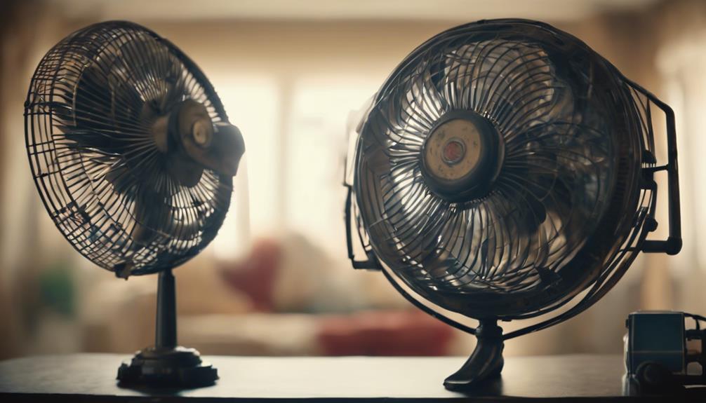 comparing air circulators and traditional fans