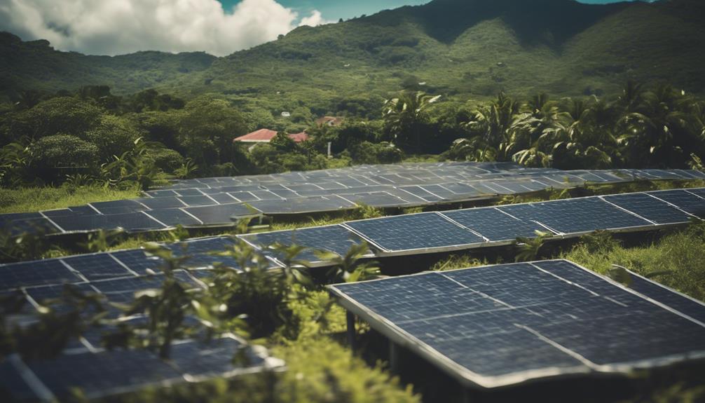 Impact des panneaux solaires sur la consommation énergétique en Martinique