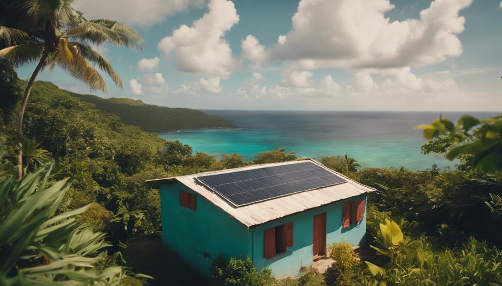 nergie solaire aux antilles