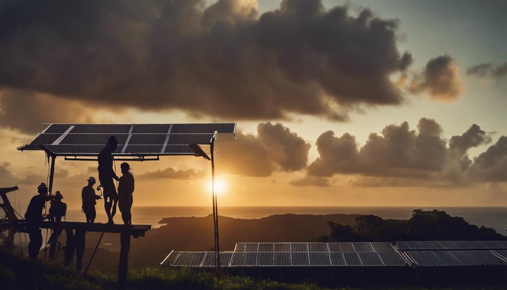 pionniers solaires en martinique