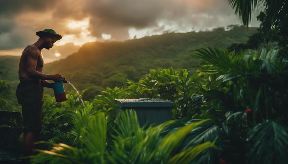 r cup ration d eau en martinique