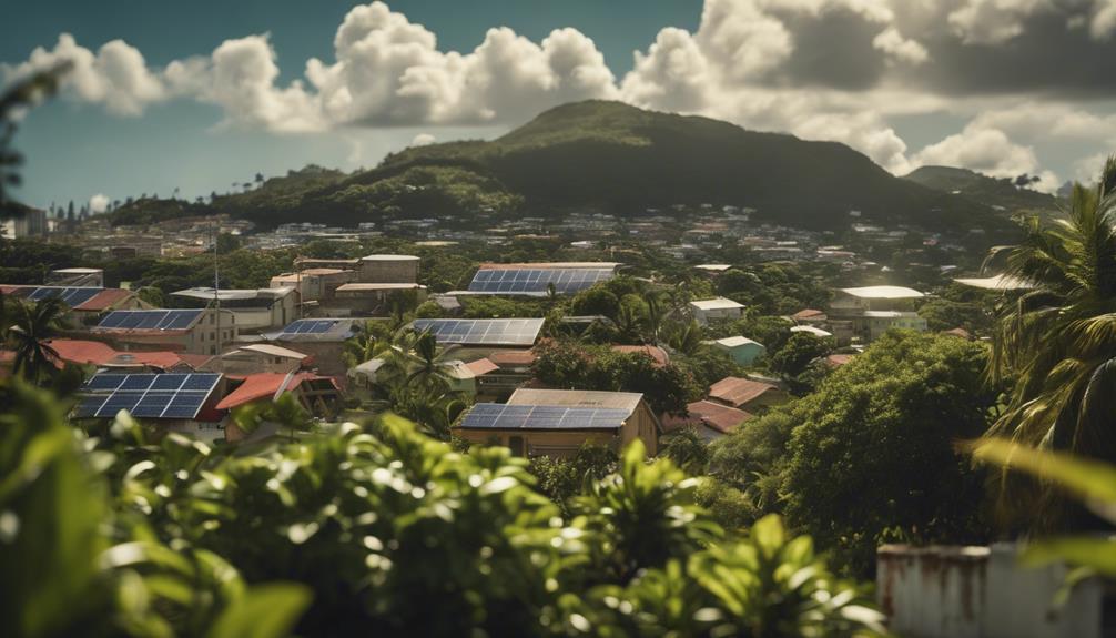 renewable energy in martinique