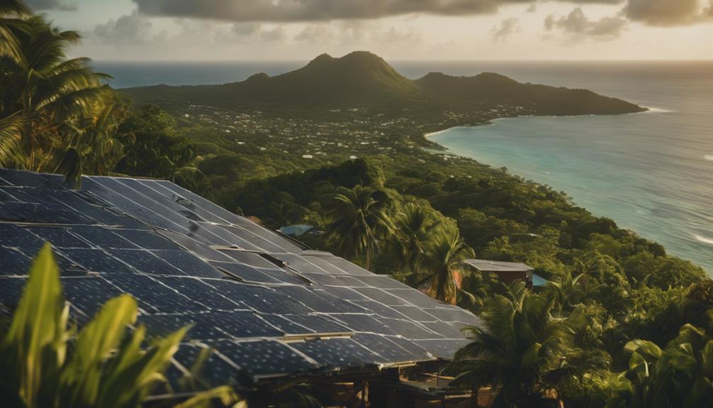 Étude sur l'énergie solaire en Martinique