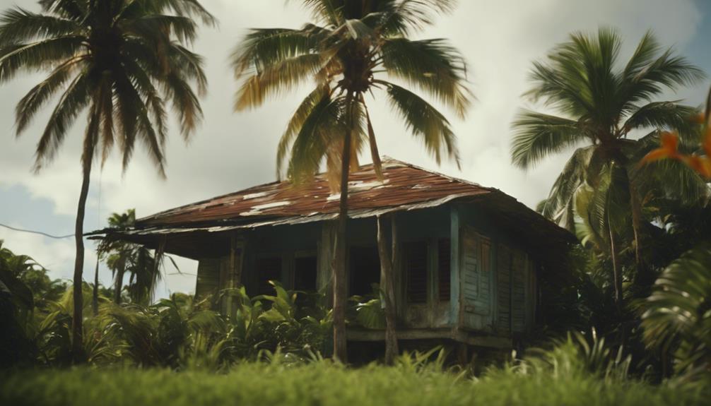 climat tropical en martinique