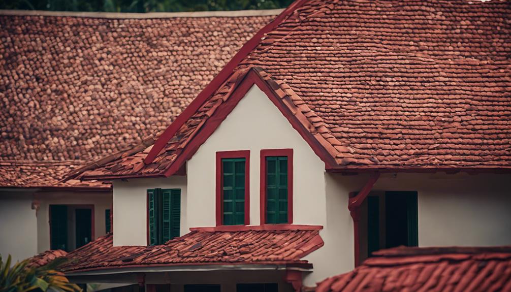 colonial style roof transformation