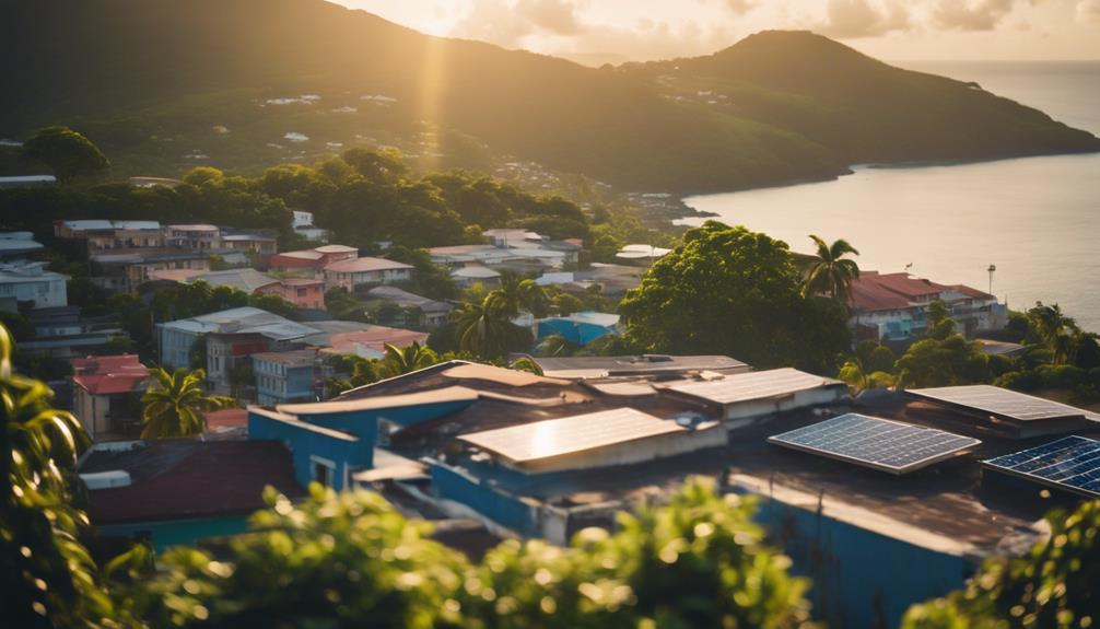 nergie solaire en martinique