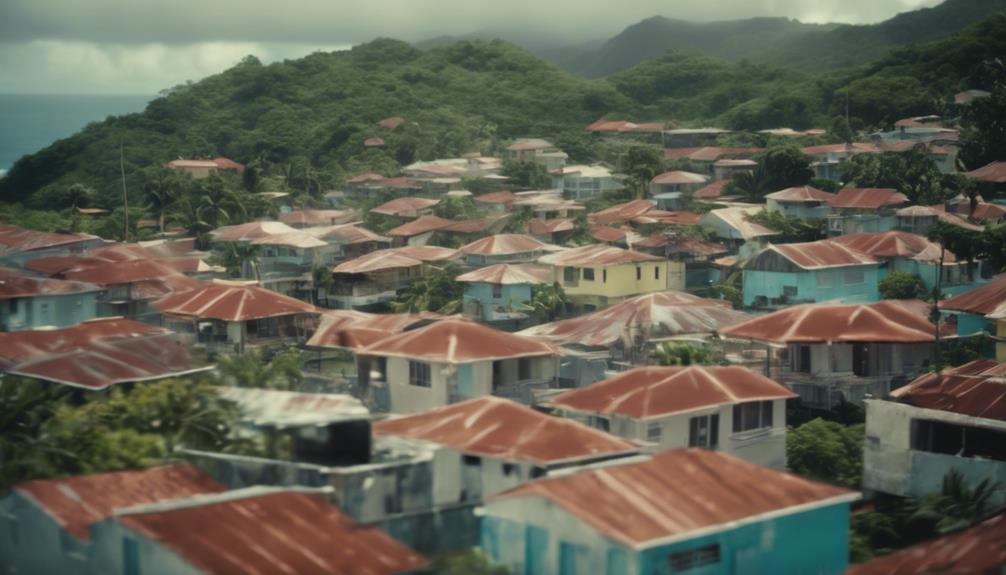 tude climatique en martinique