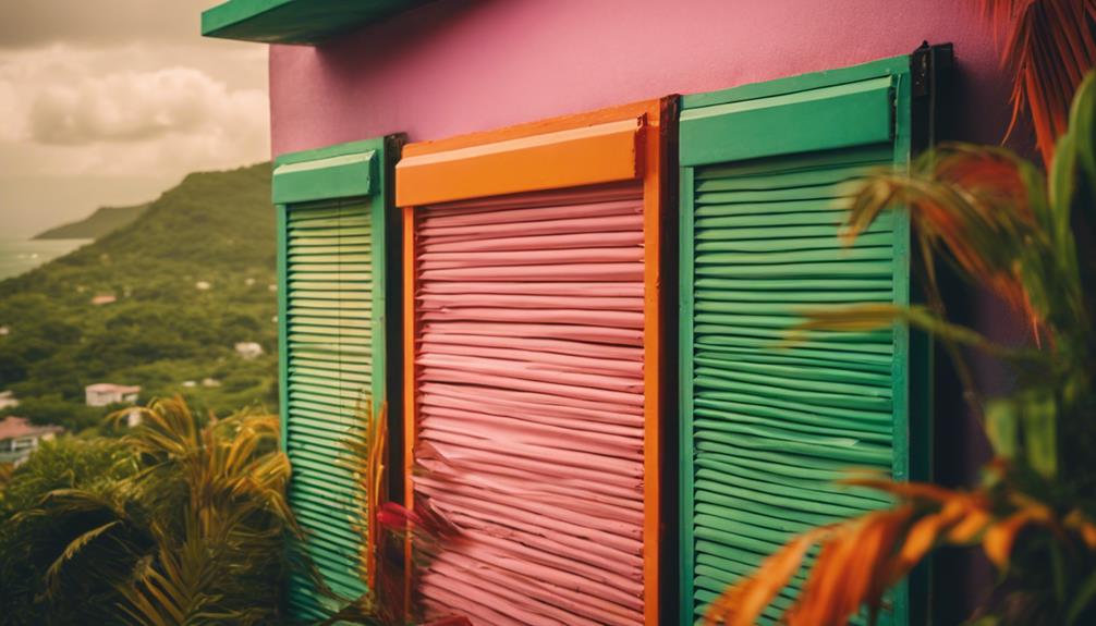 vibrant tropical colors excite