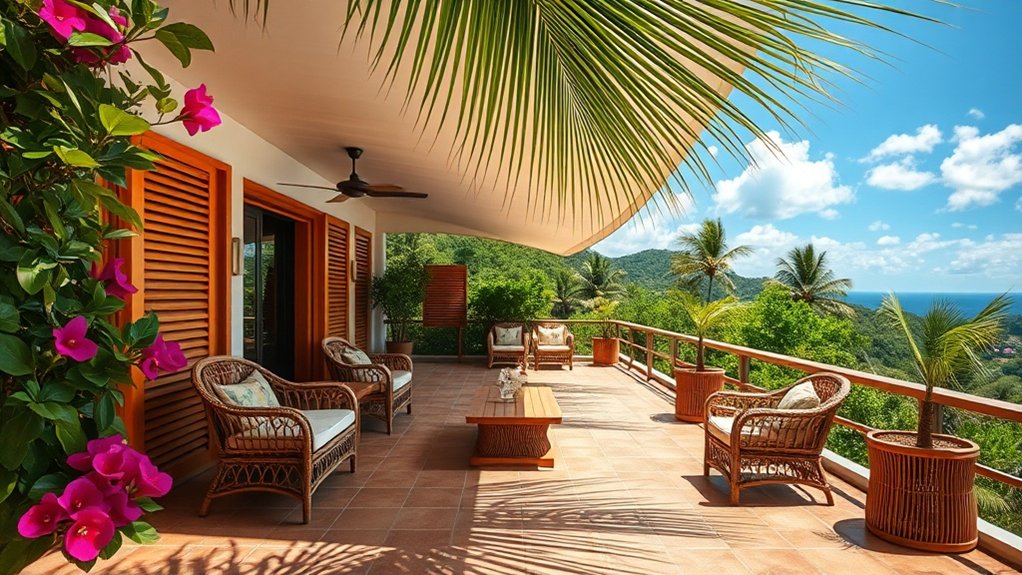architecture traditionnelle contemporaine des Caraïbes