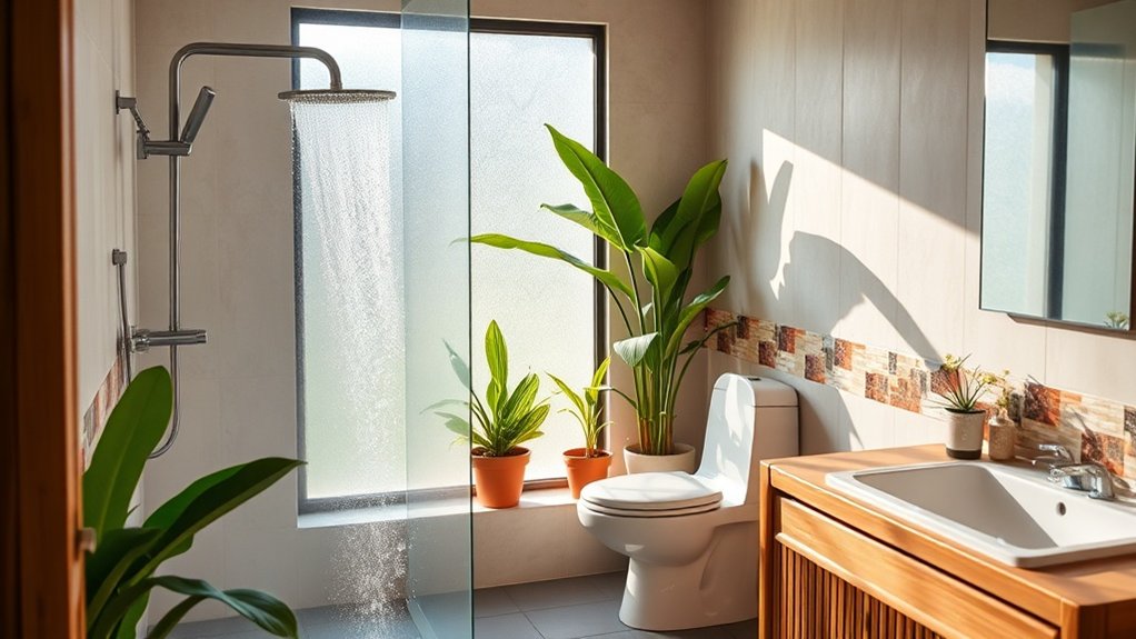installations de salle de bain écologiques