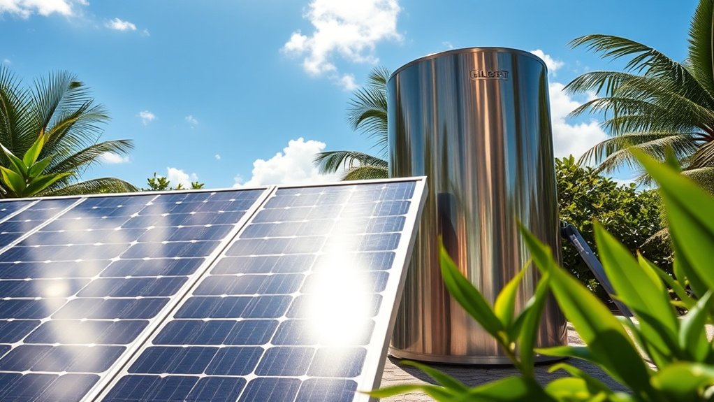 chauffe-eau électrique vs chauffe-eau solaire