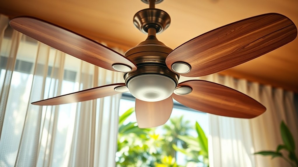 ventilateurs de plafond écoénergétiques