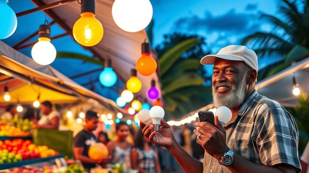 subventions pour l'éclairage LED Martinique