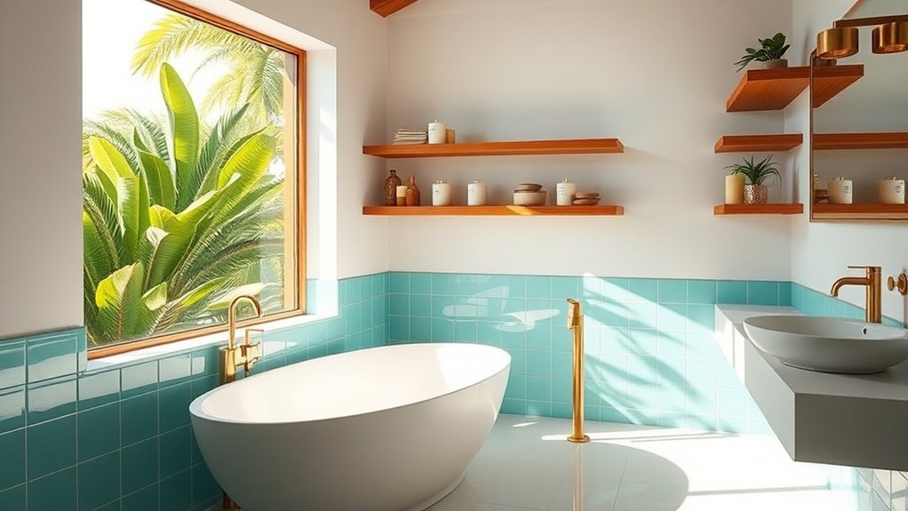 idées de design de salle de bain moderne