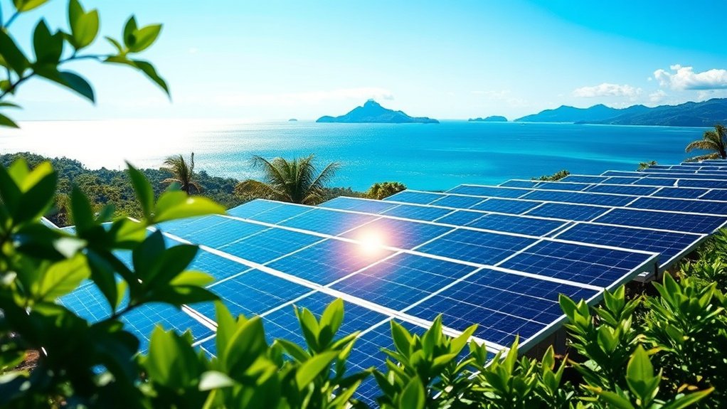 prix projetés des panneaux solaires