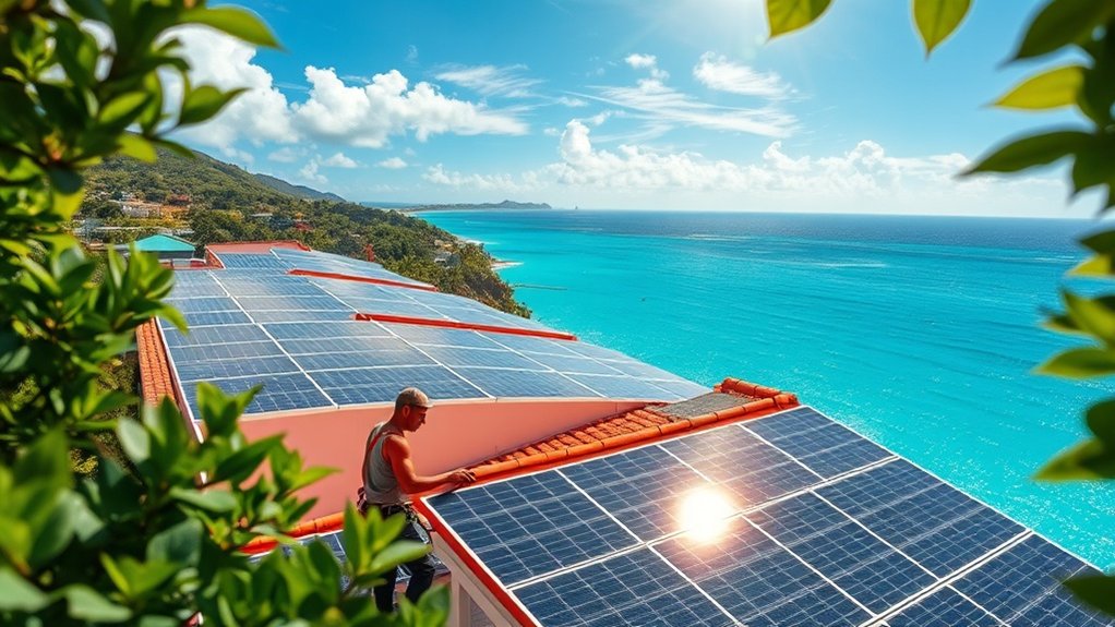 les avantages de l'énergie solaire en Martinique
