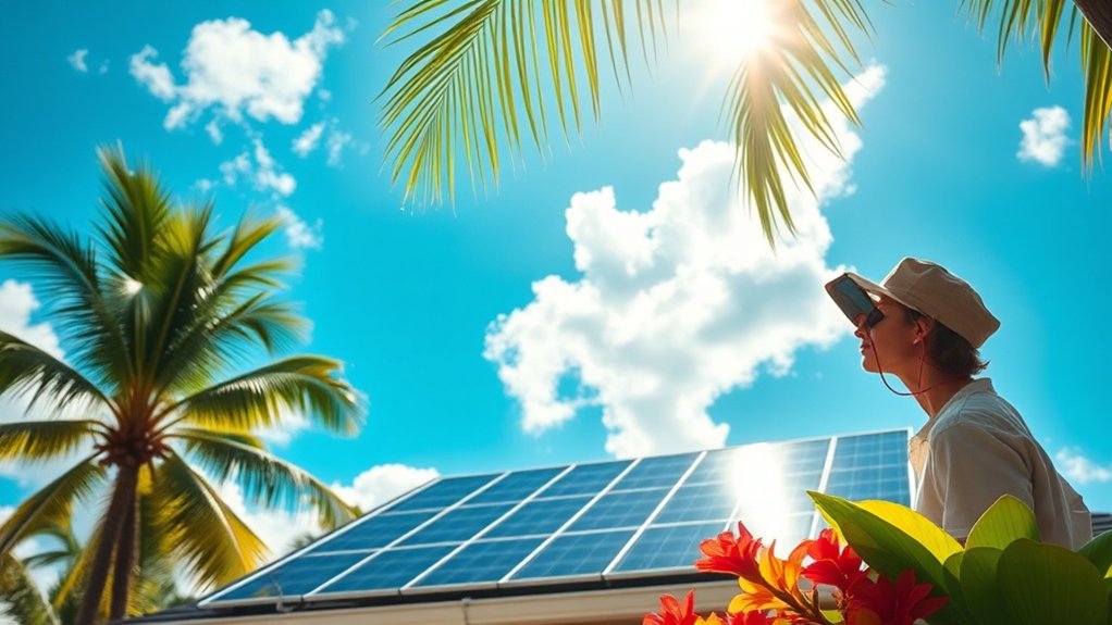 les avantages de l'énergie solaire en Martinique