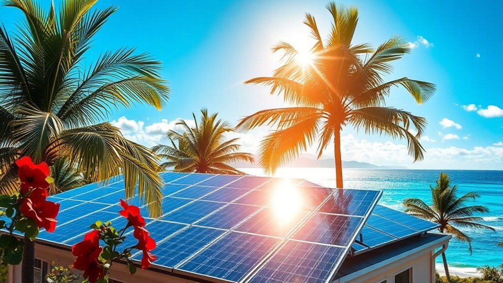 énergie solaire pour la durabilité