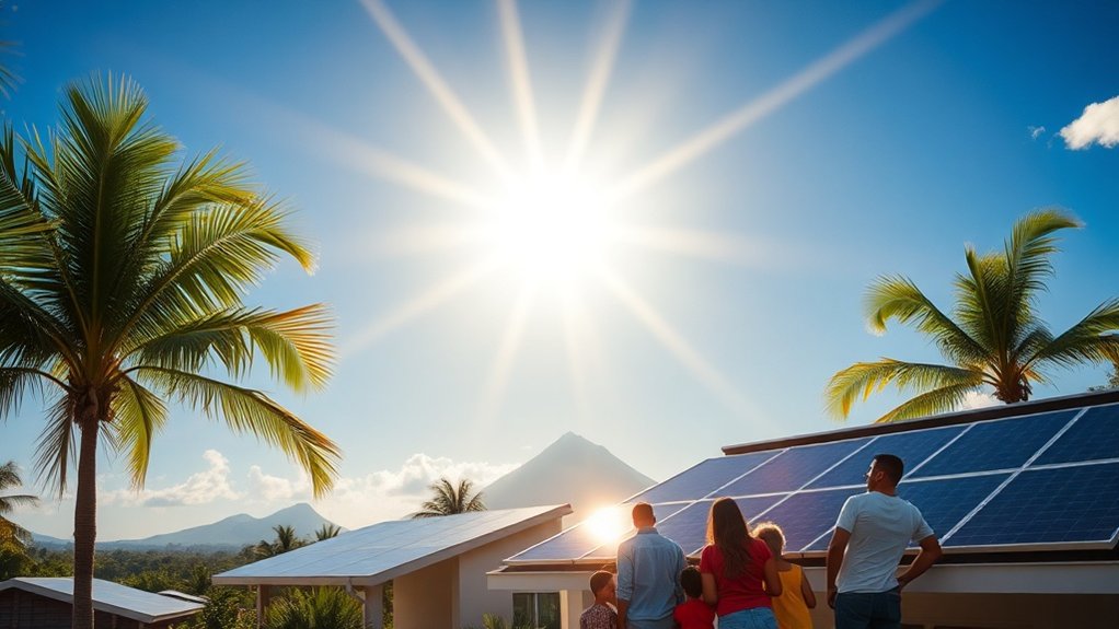 énergie solaire en Martinique