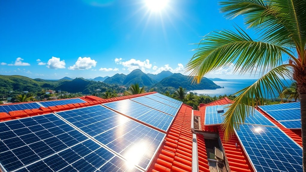 énergie solaire en Martinique