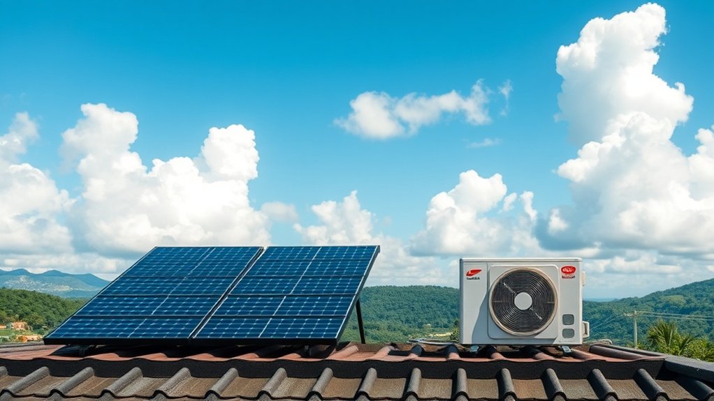 panneaux solaires ou climatisation