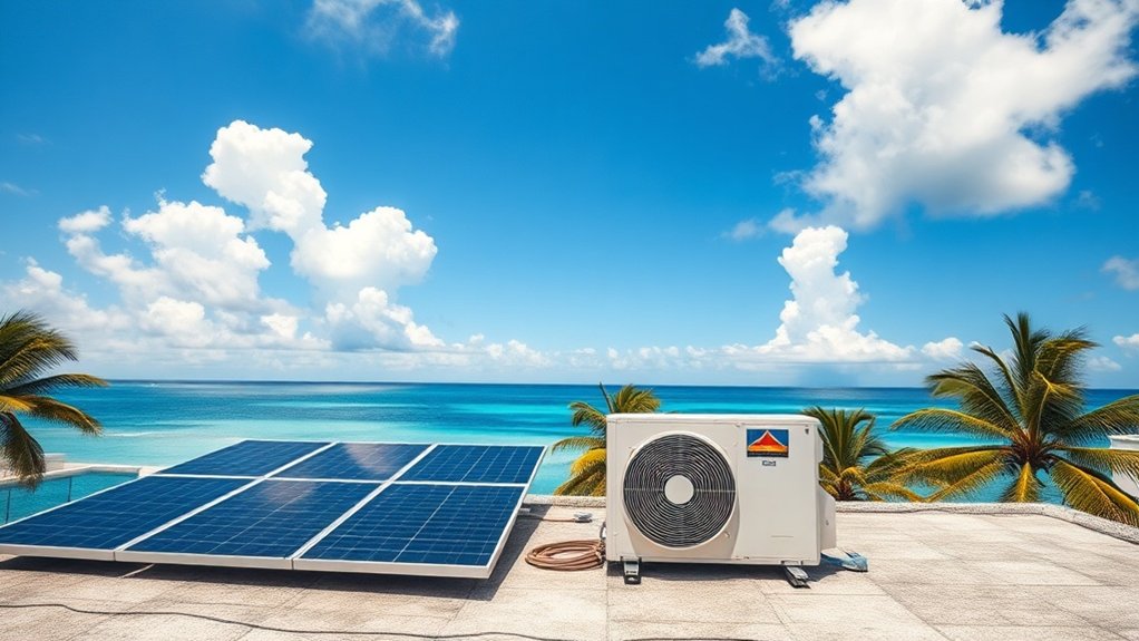 Les panneaux solaires réduisent les coûts d'énergie