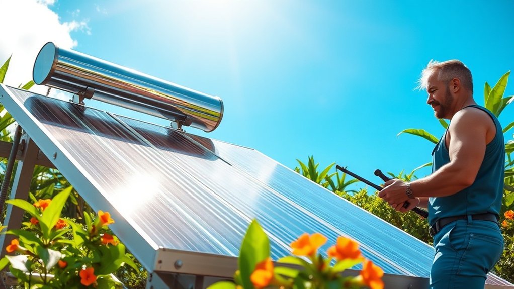 services de chauffe-eau solaire