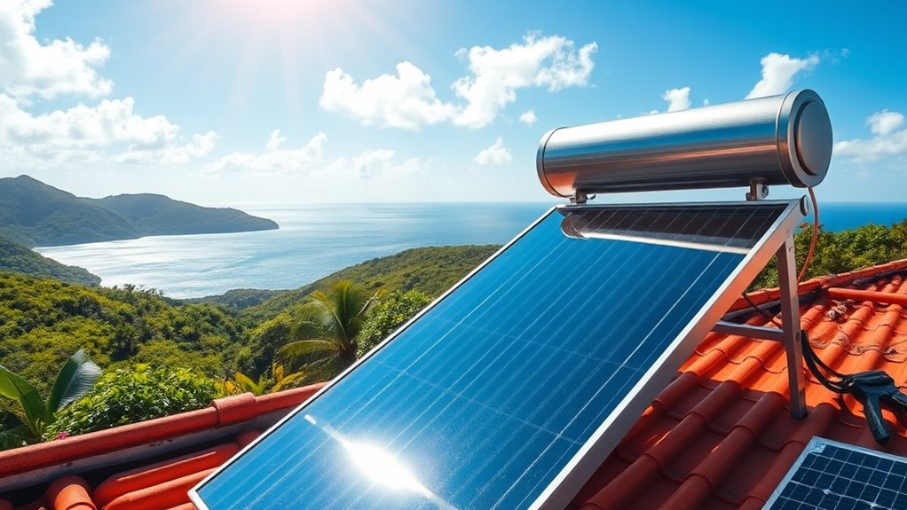 les avantages des chauffe-eau solaires