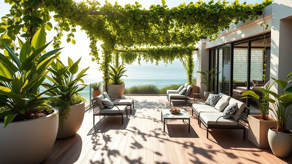 designs de terrasses durables et vibrantes